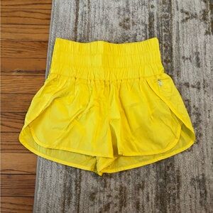 Yellow Free People Shorts Small